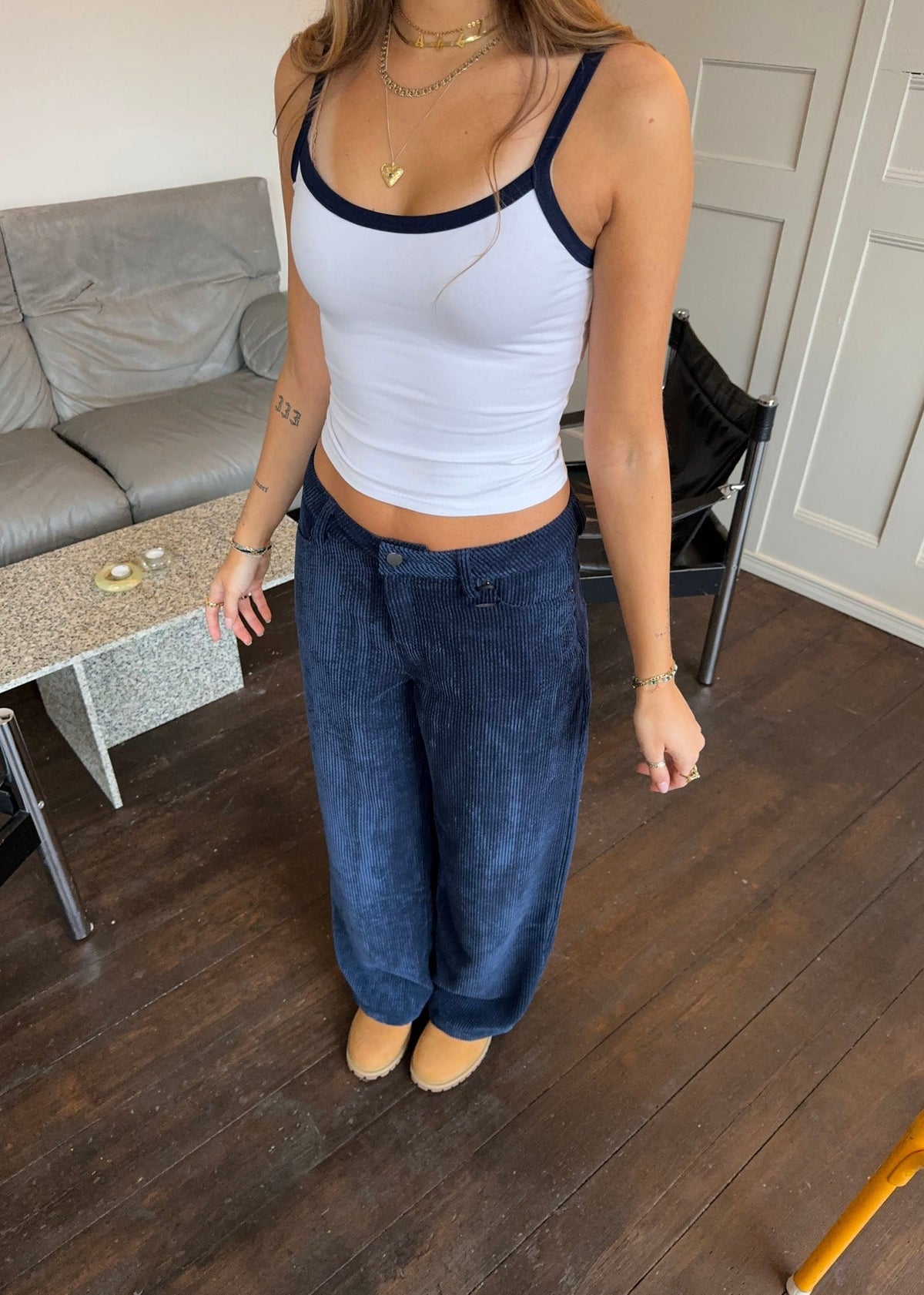 Christina corudory pants - Navy