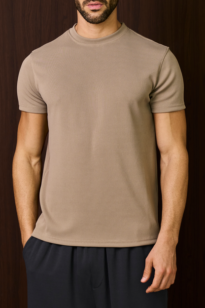 Saints T-Shirt – Taupe