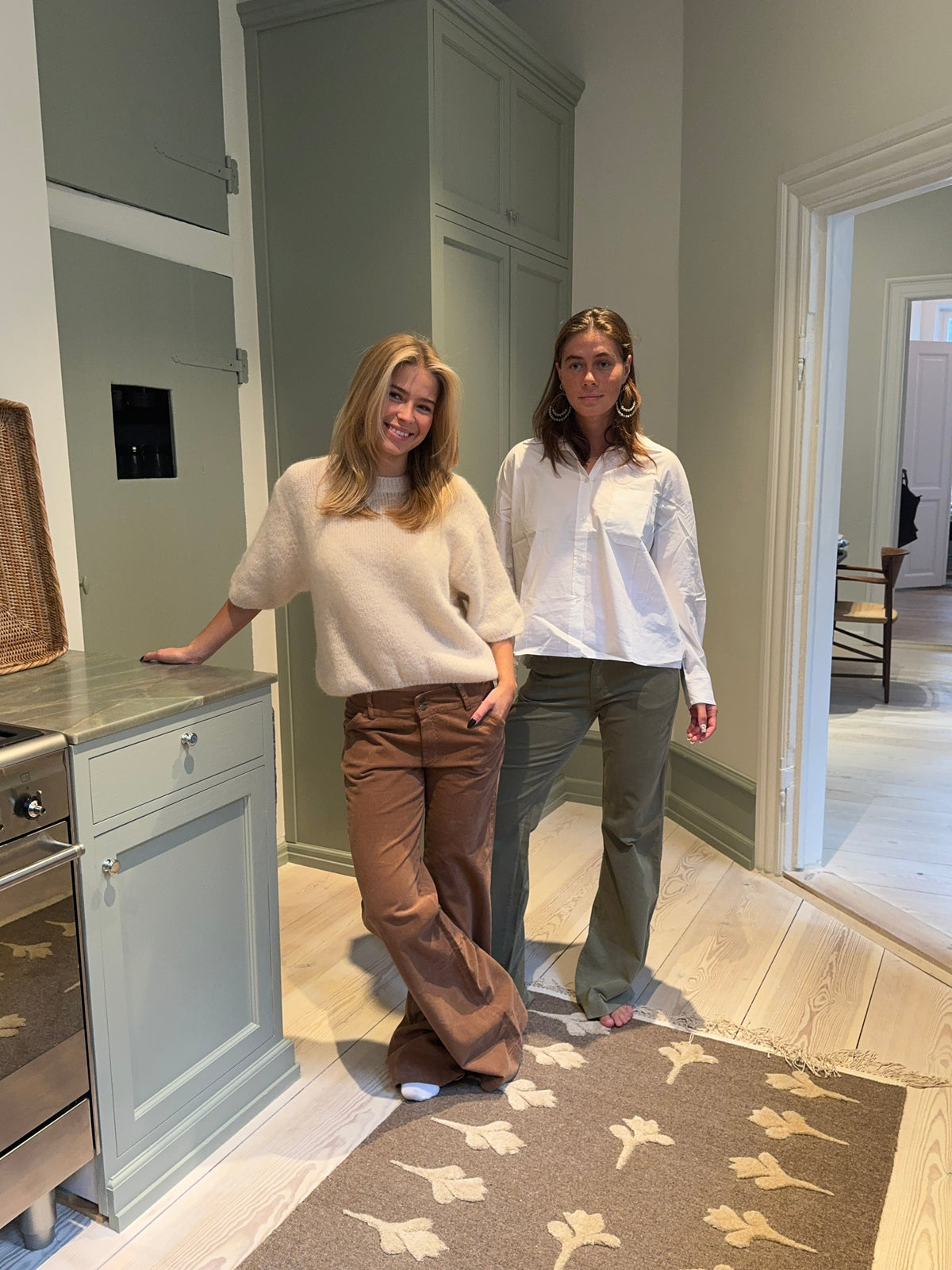 Karla corduroy pants - Brown