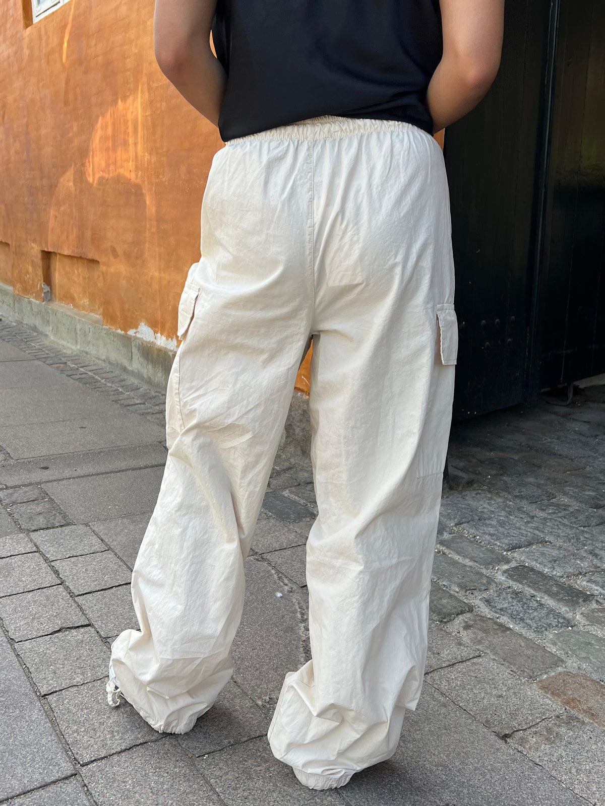 Elita pants with pockets - Beige