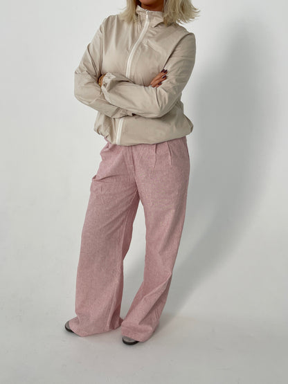 Sadie striped pants - Red/White