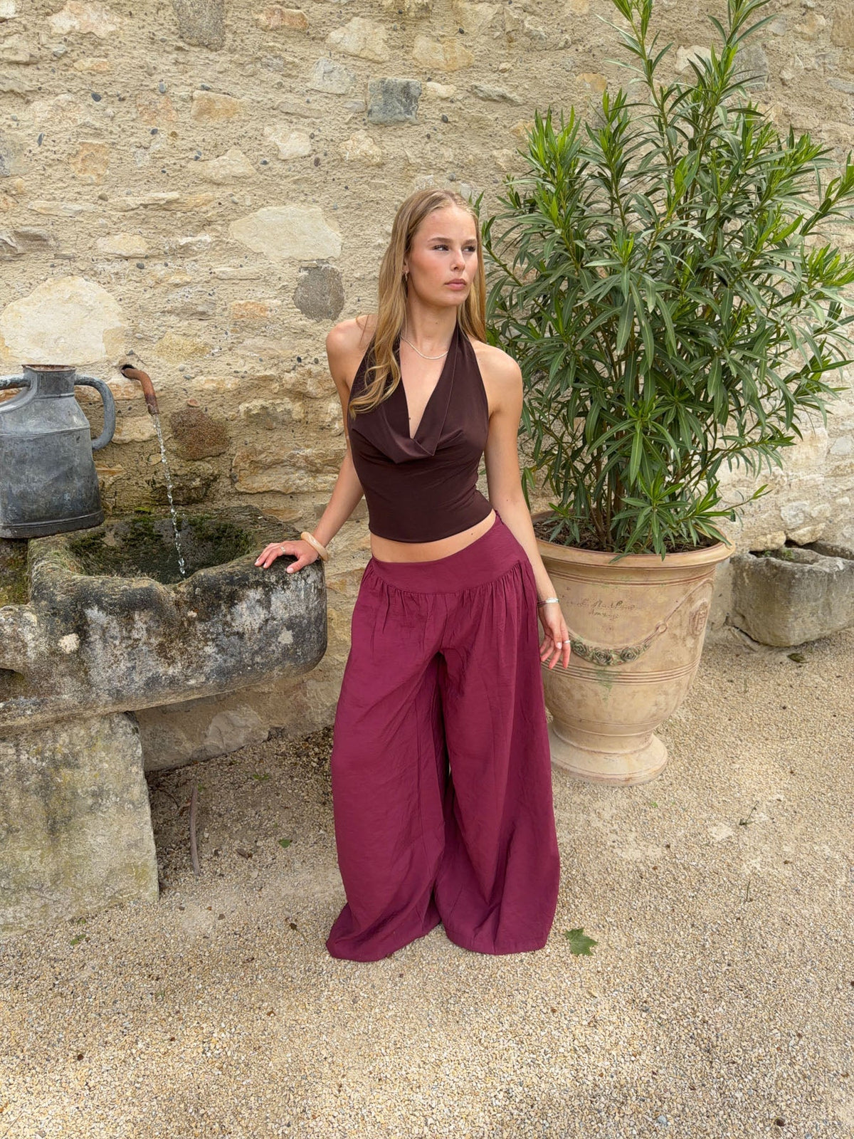 Lagoni pants - Red