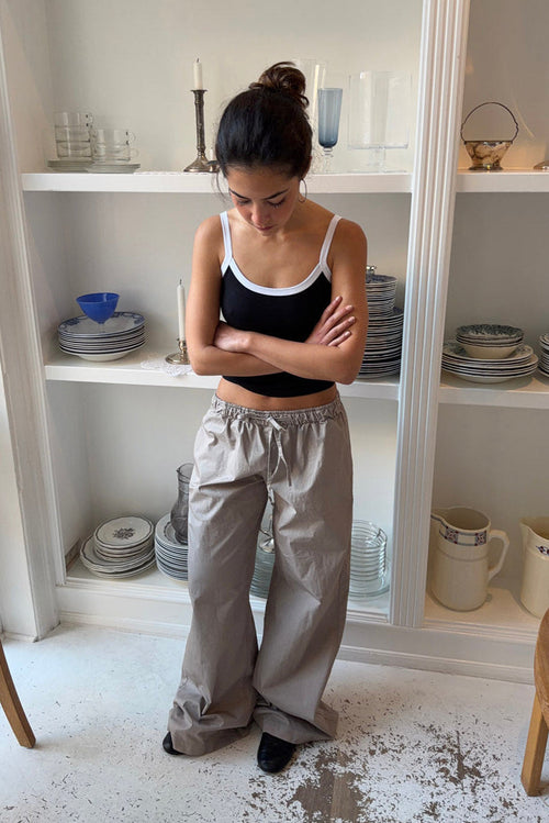 Viliama pants - Beige/brown