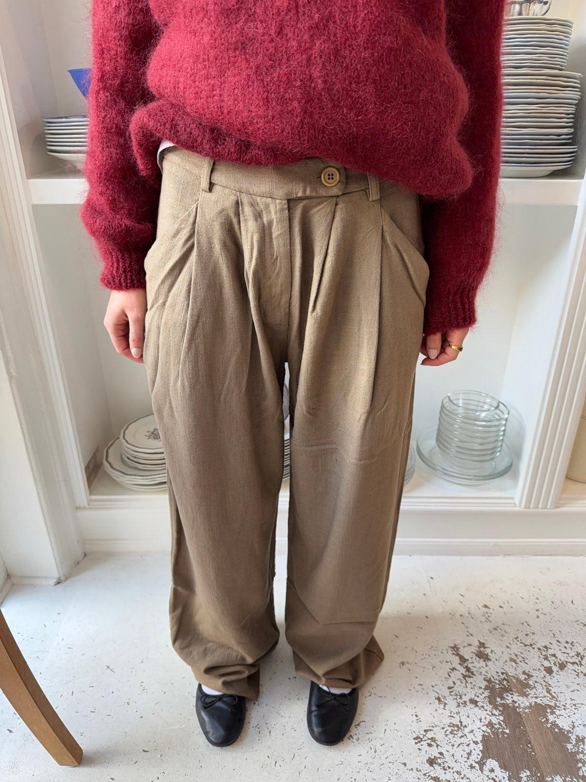 Graham suit pants - Brown