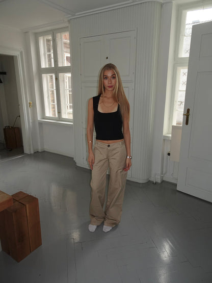 Ama canvas pants - Beige