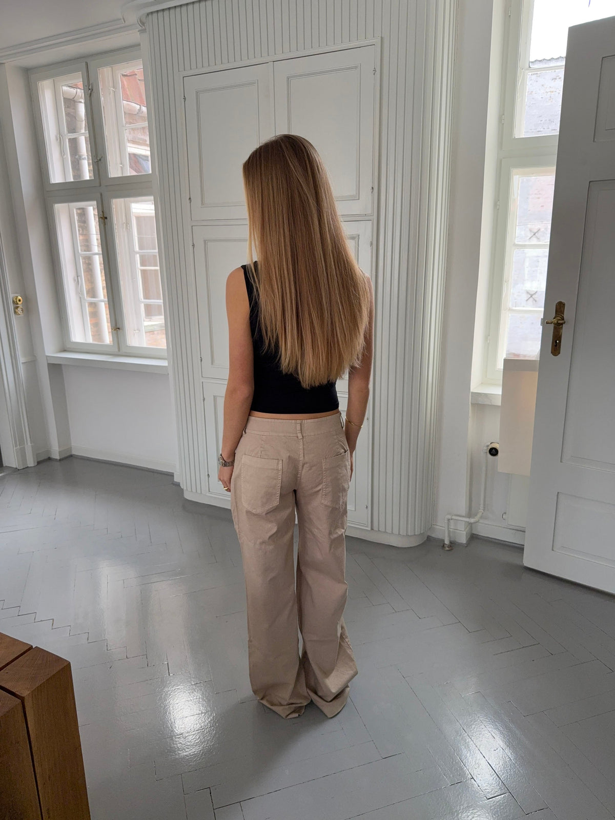 Ama canvas pants - Beige