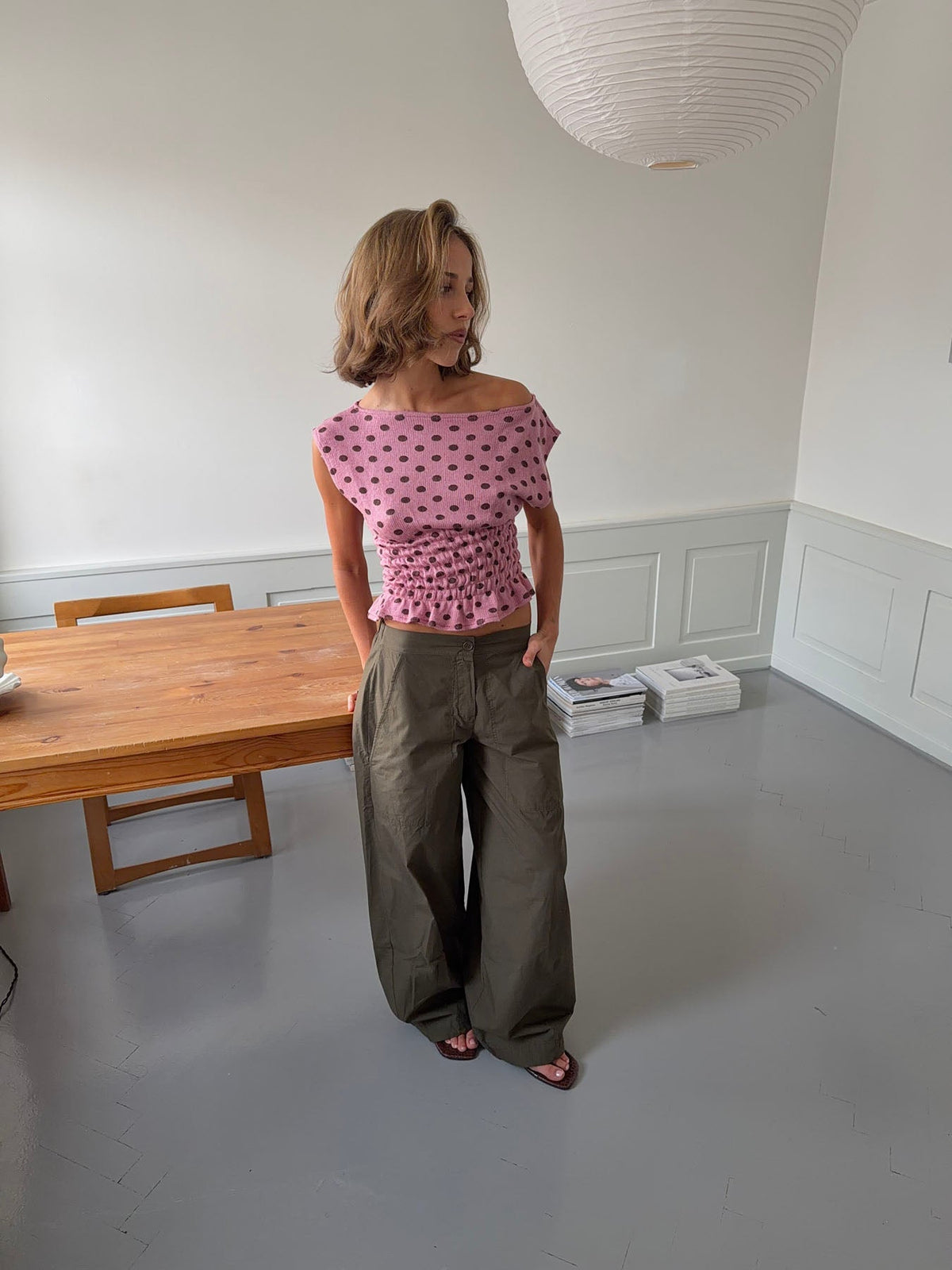 Takina cargo pants - Khaki