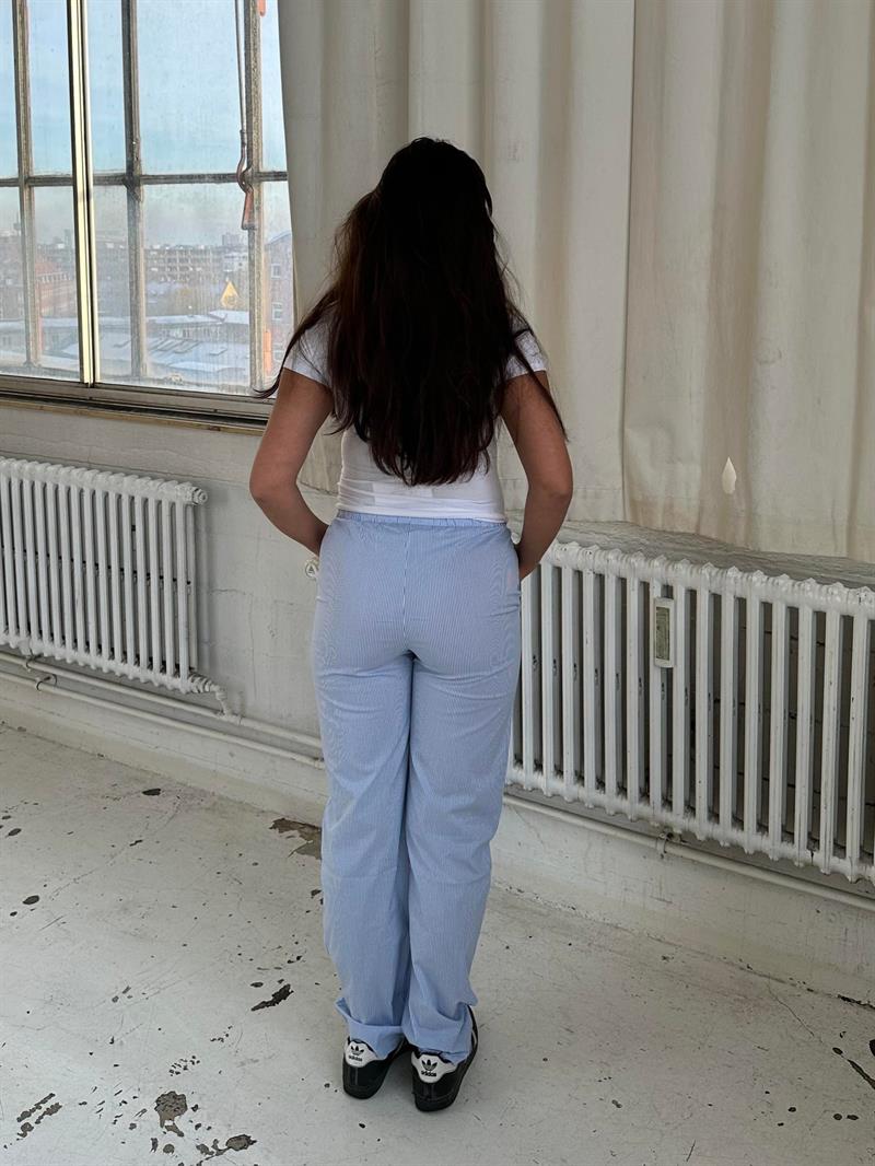 Luzy striped pants - blue