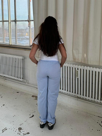 Luzy striped pants - blue