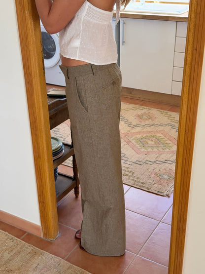 Isotta suit pants – Khaki