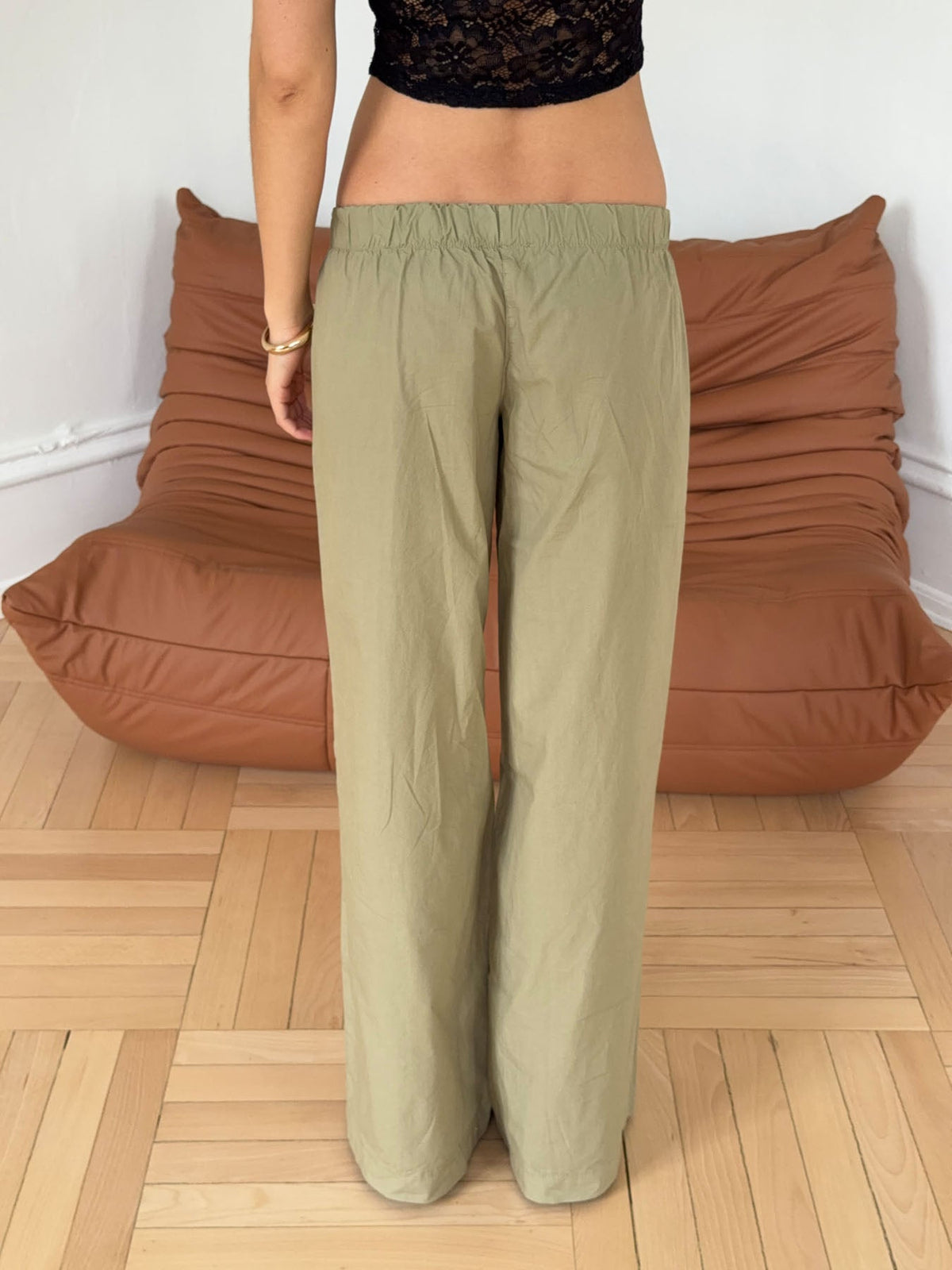 Famma loose pants - Light green