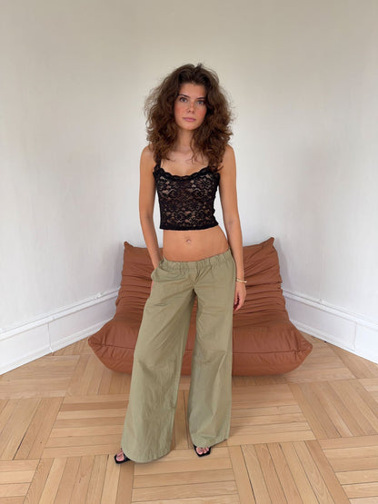 Famma loose pants - Light green
