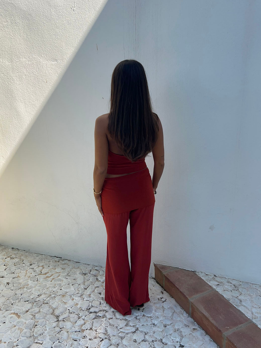 Bila mesh trousers – Red