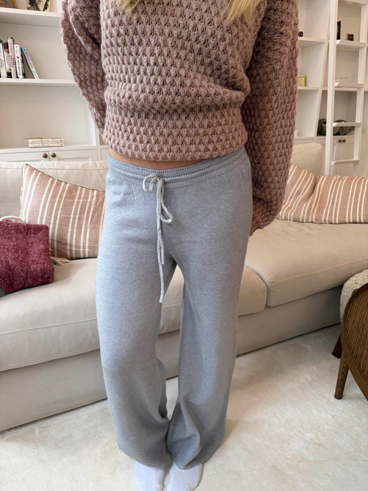 Rilo knitted pants - Grey