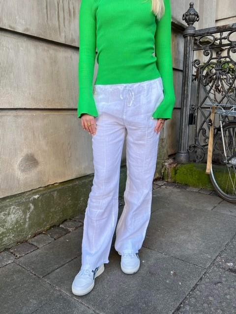 Signe linen pants - white